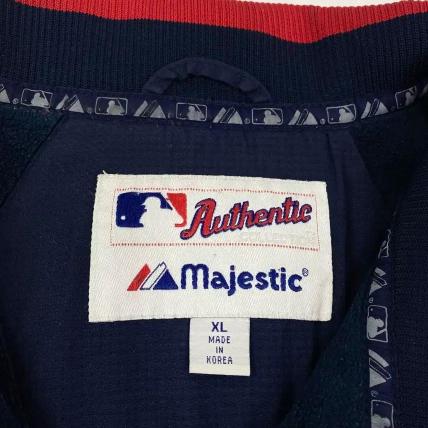 마제스틱 MLB 클래블랜드 인디언즈 립스탑 덕아웃 자켓 (105) 9