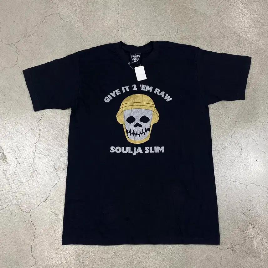 MADE IN USA VINTAGE HALF TEE SHIRT (100) 2