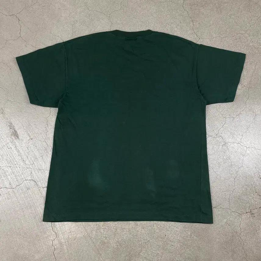 USA VTG 카키 하프 티  (100) 3