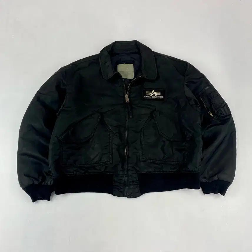 90s USA OG 알파인더스트리 플라이트 Ma-1 항공 봄버 점퍼 (1 4