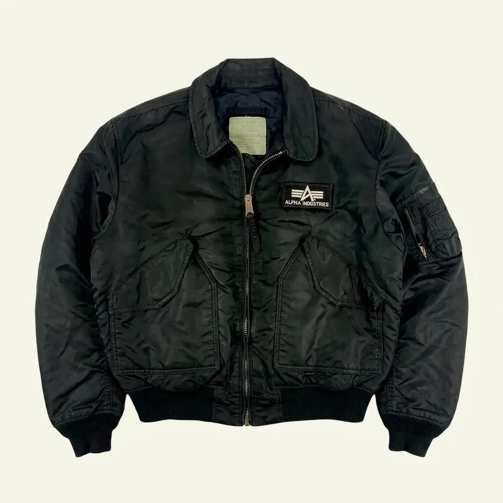 90s USA OG 알파인더스트리 플라이트 Ma-1 항공 봄버 점퍼 (1 1