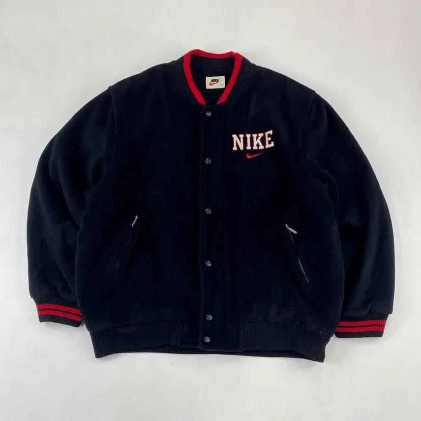 나이키 90s 빅스우시 블랙 모직 바시티 점퍼 (105) 3