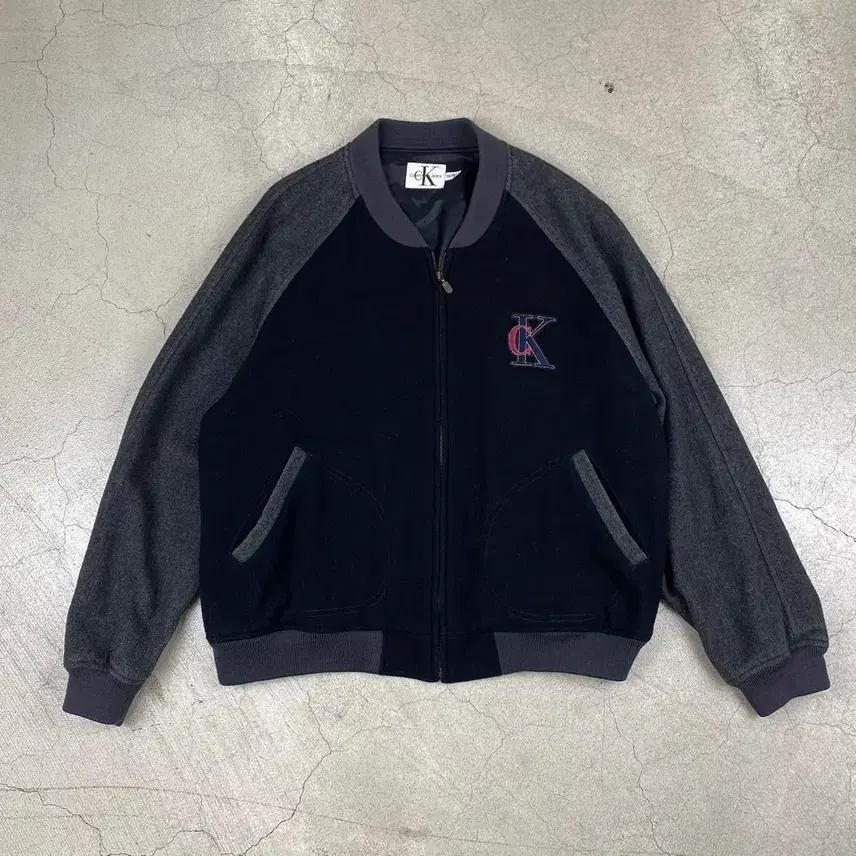 90's C.K 모직 블루종 (100) 3