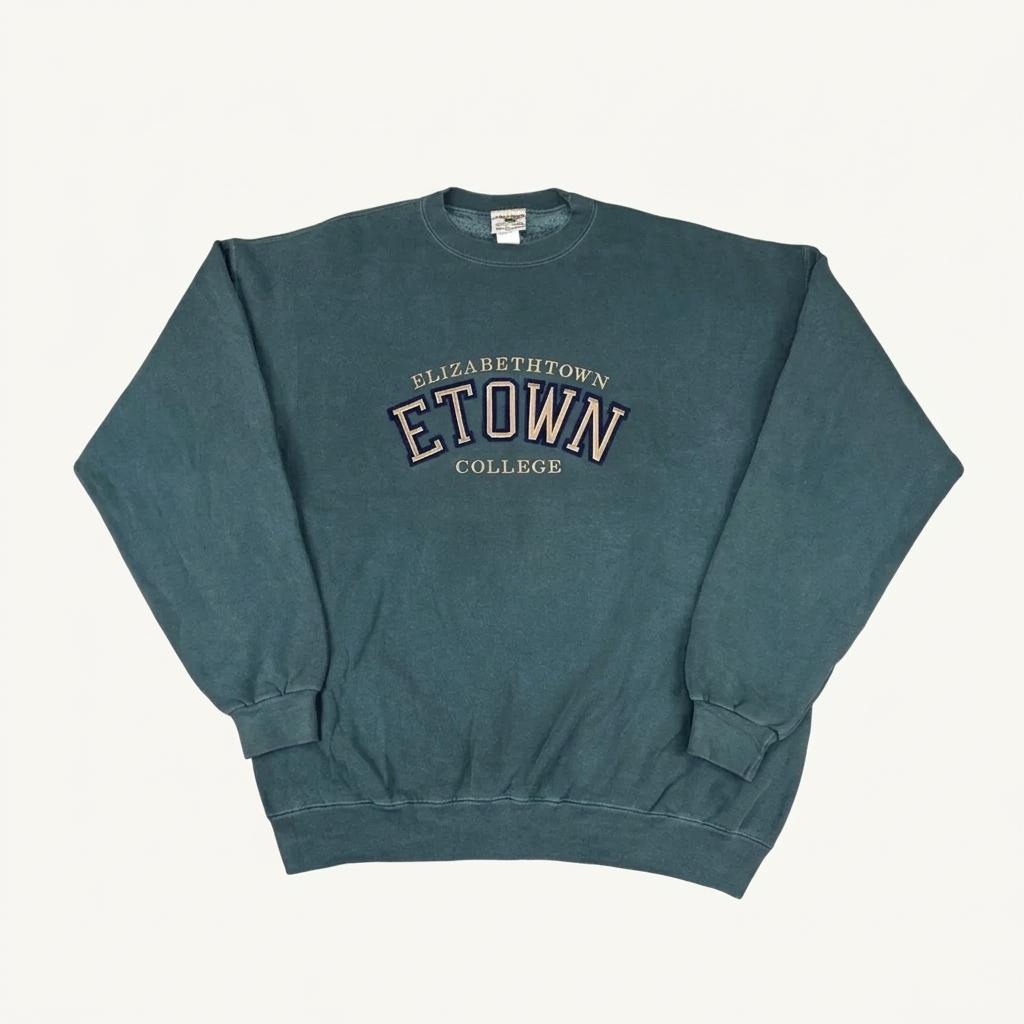 USA Vtg 자수 스웻 셔츠 (110) 1