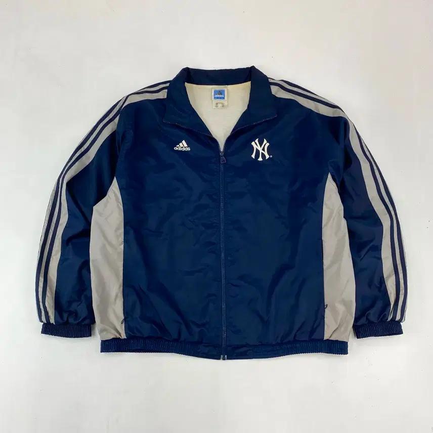 90s 아디다스 뉴욕 양키스 네이비 나일론 쉘 바람막이 (108) 3