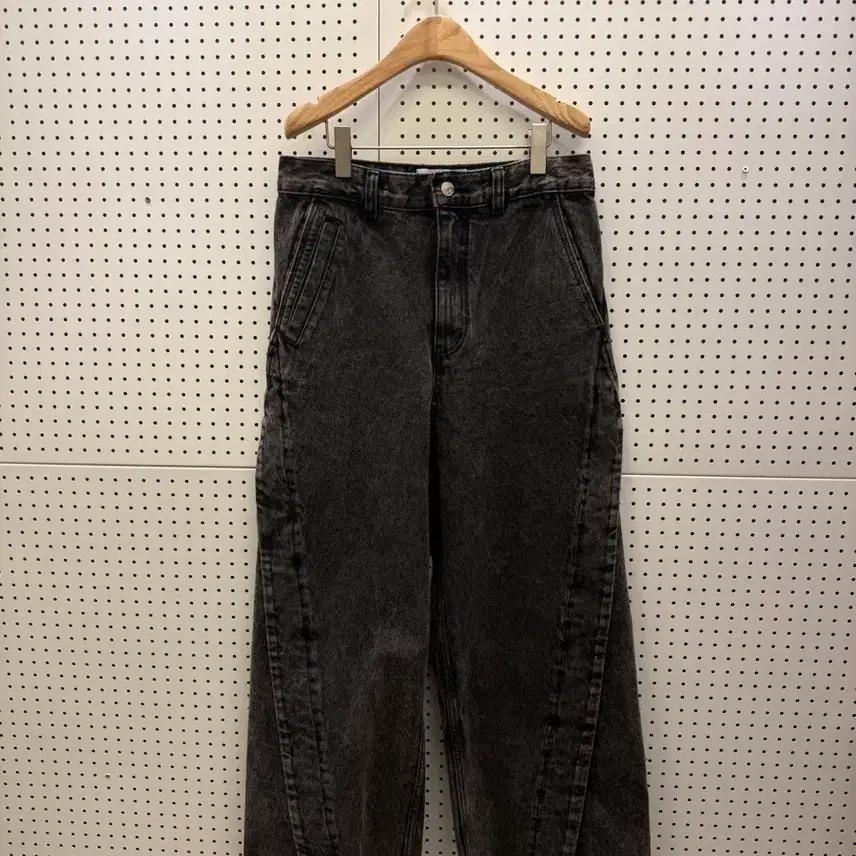 GRAILZ 워시드 블랙 데님 팬츠 U451 4