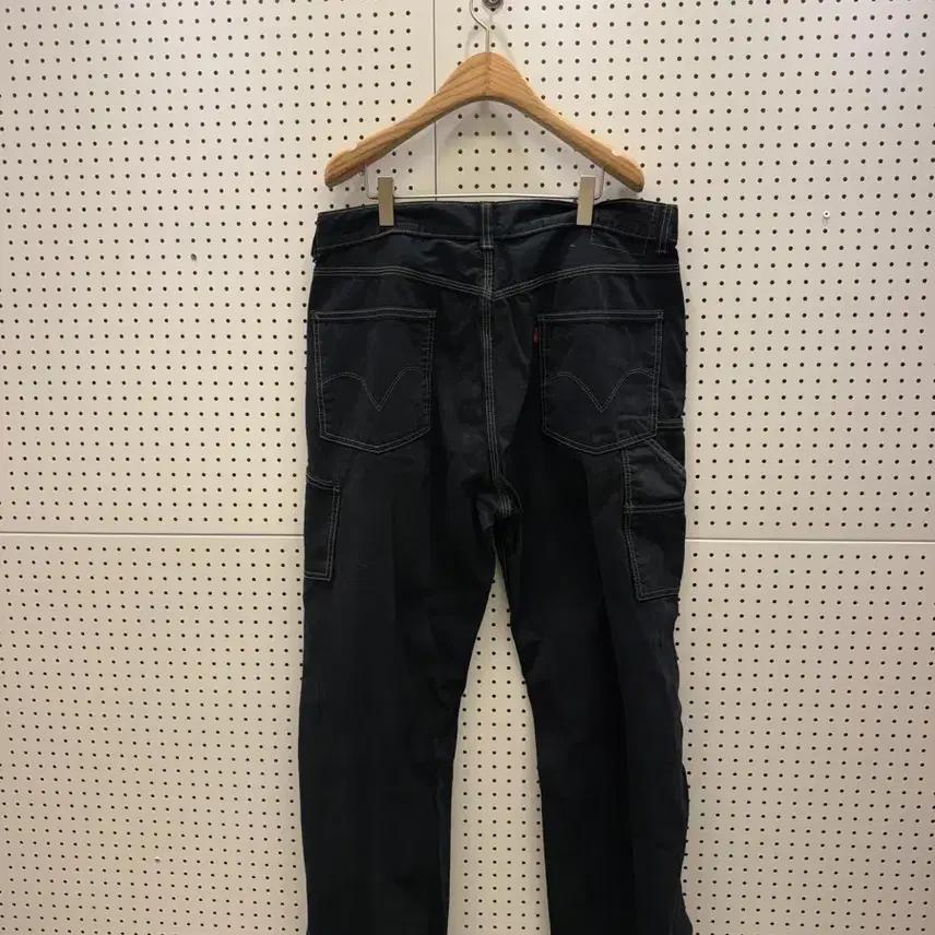 리바이스 블랙 카고 데님 팬츠 U450 5