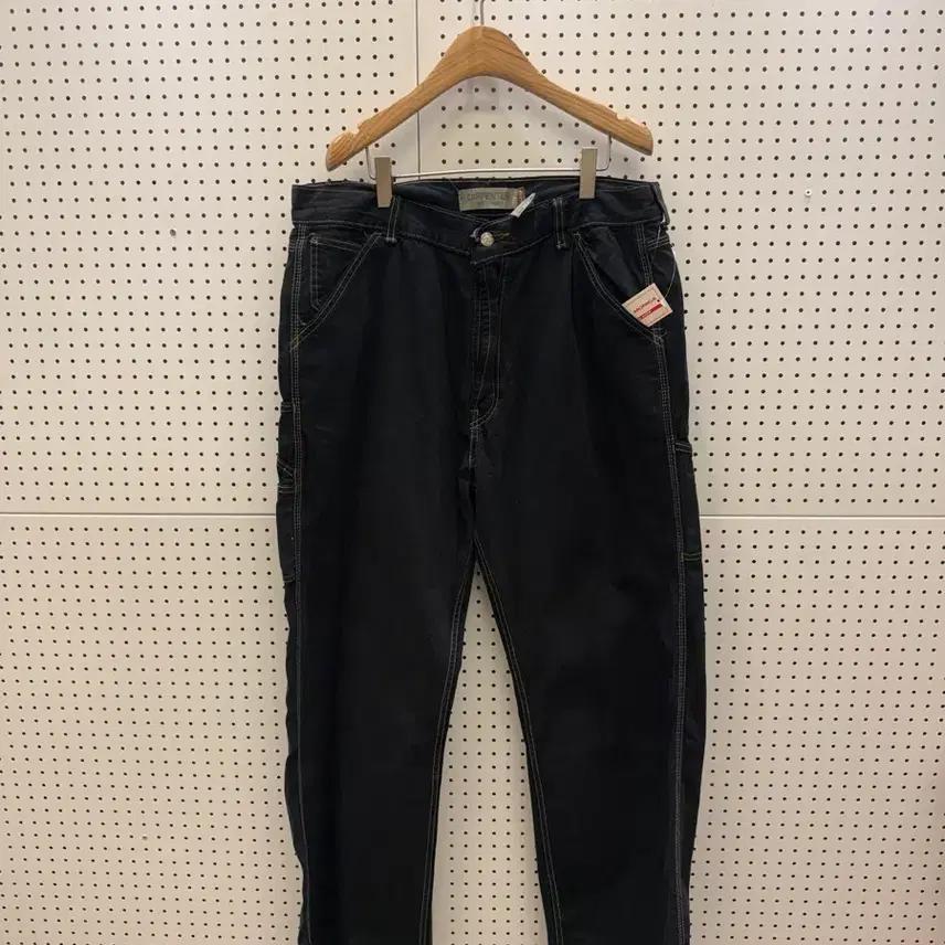리바이스 블랙 카고 데님 팬츠 U450 4