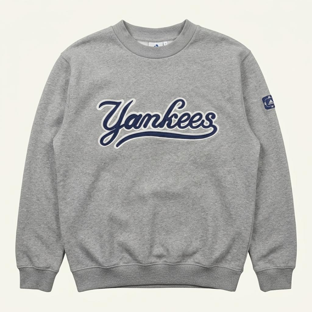 00s 아디다스 MLB 뉴욕 양키스 박시핏 맨투맨 (XL) 1