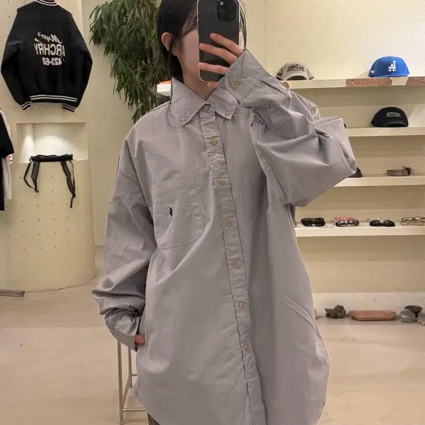 폴로 랄프로렌 그레이 포니 셔츠 U387 2