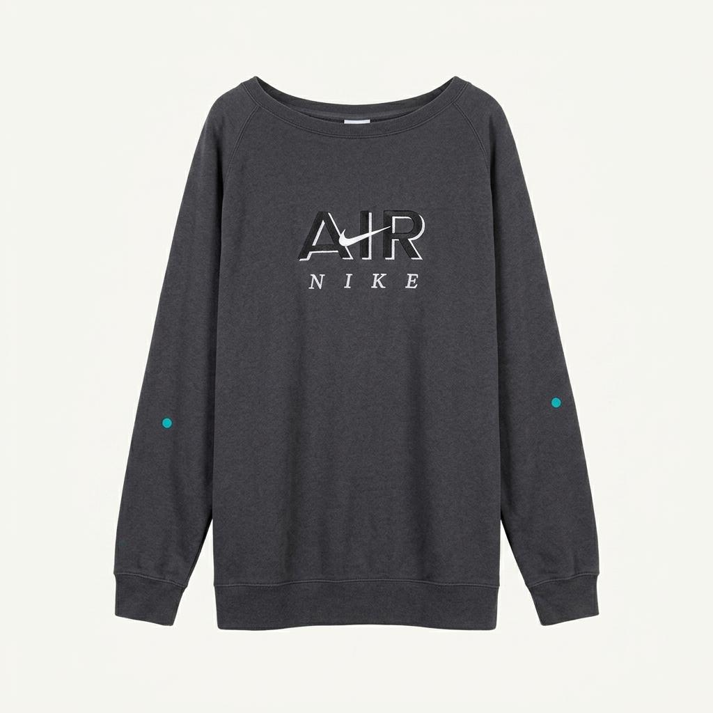 나이키 에어 스우시 그레이 스웻셔츠 B2834 1