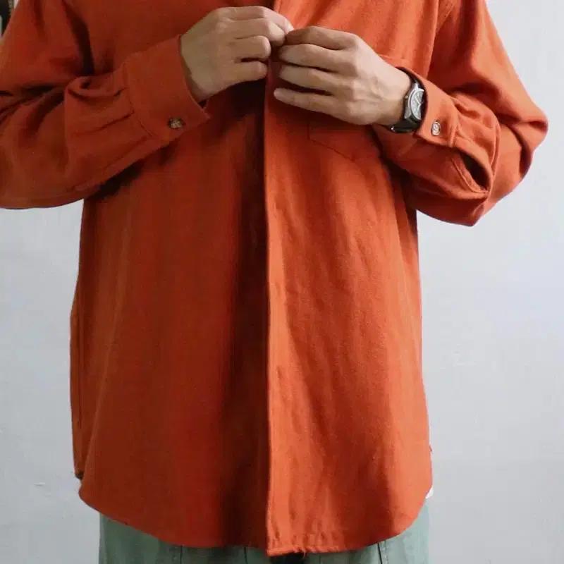 베네통 오버 셔츠 4