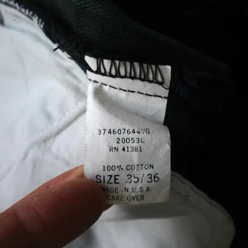 폴로 블랙와치 5p 스트레이트 팬츠 4
