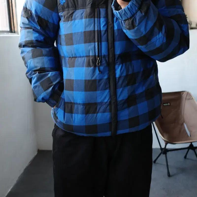 00s 스투시 체커 다운 패딩 5