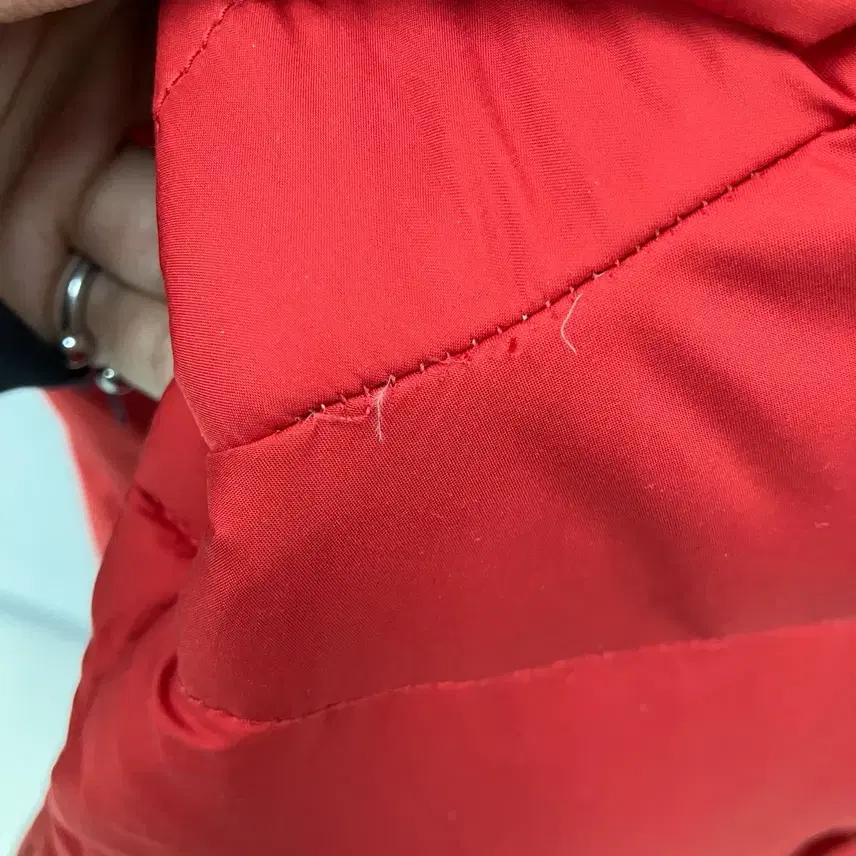 폴로 랄프로렌 레드 다운 패딩 점퍼 XL 10