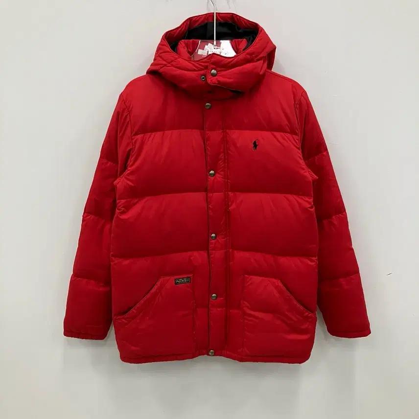폴로 랄프로렌 레드 다운 패딩 점퍼 XL 2