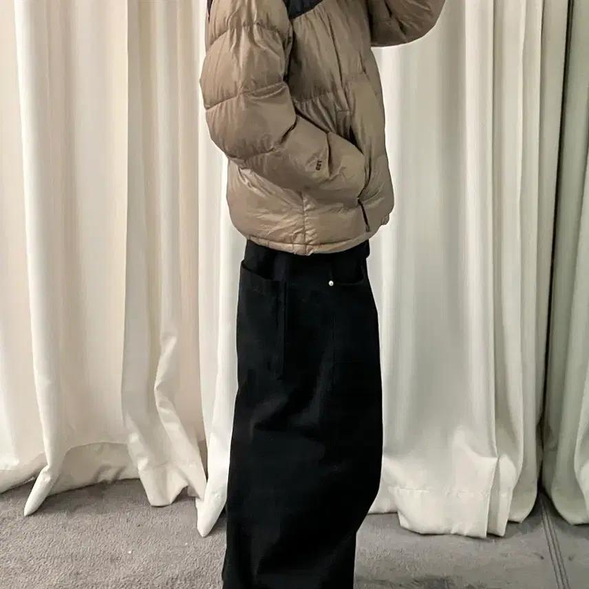 노스페이스 센터로고 레트로 눕시 패딩 9