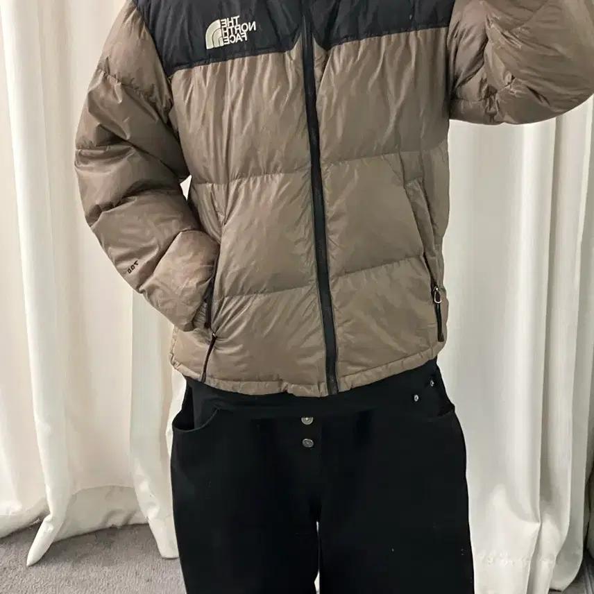 노스페이스 센터로고 레트로 눕시 패딩 8