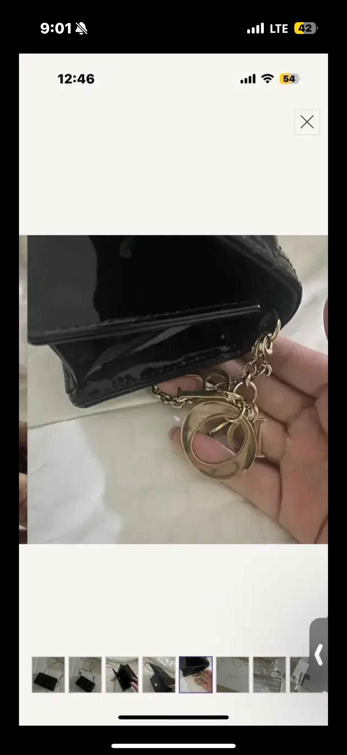 디올 나노 파우치 미니백 4
