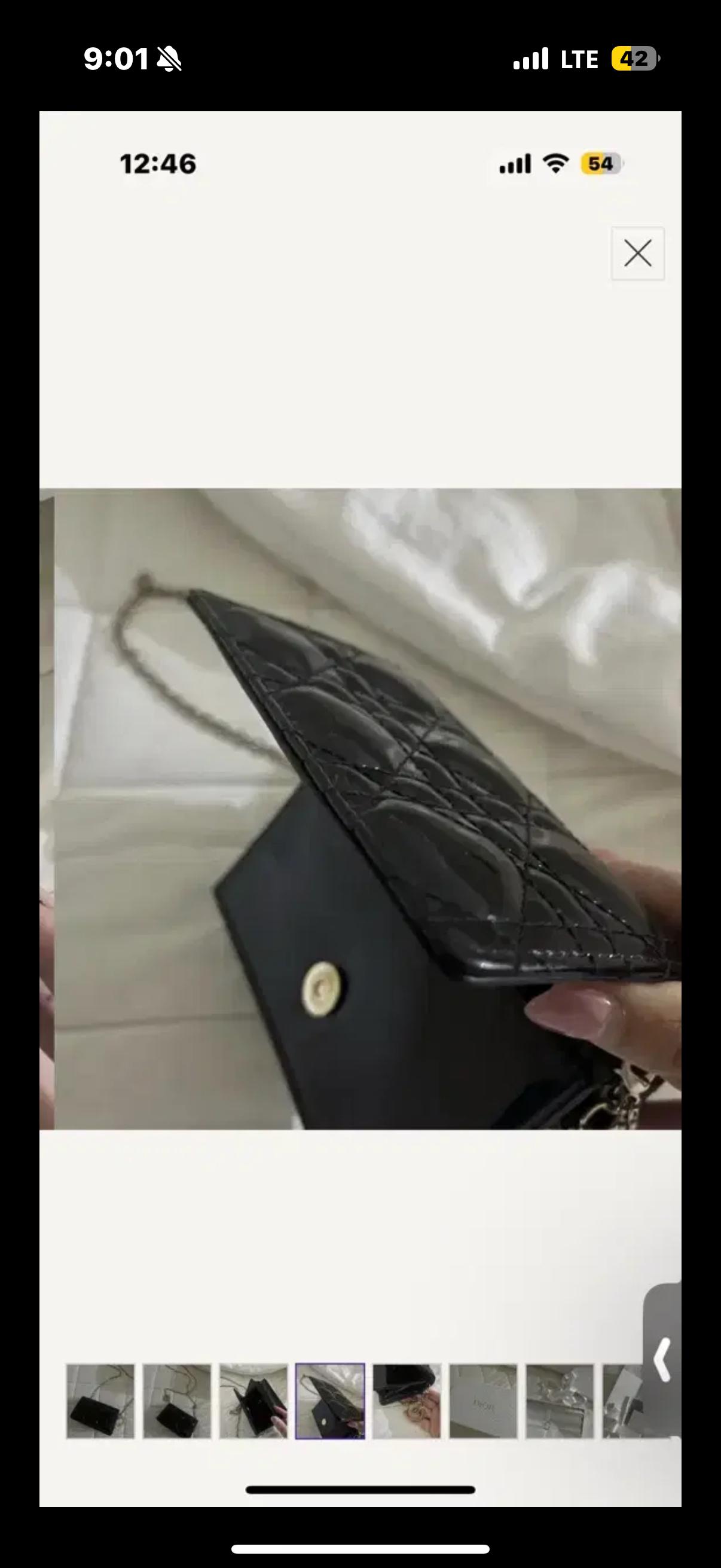 디올 나노 파우치 미니백 5
