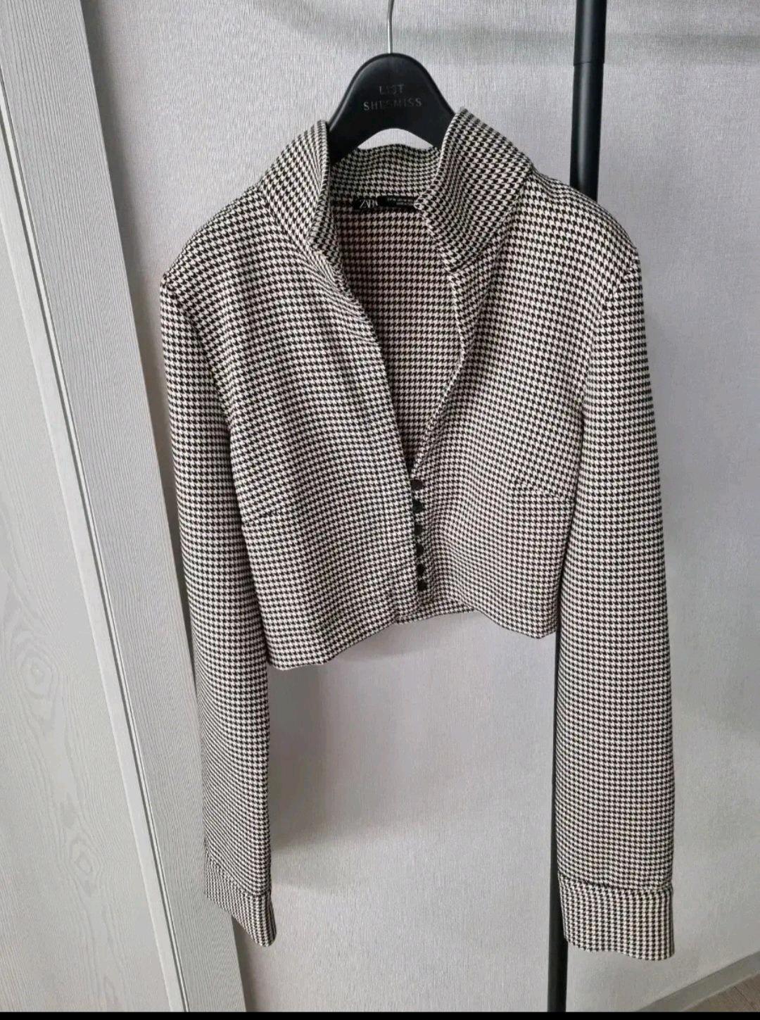 ZARA 하운드투스 크롭자켓 M 2