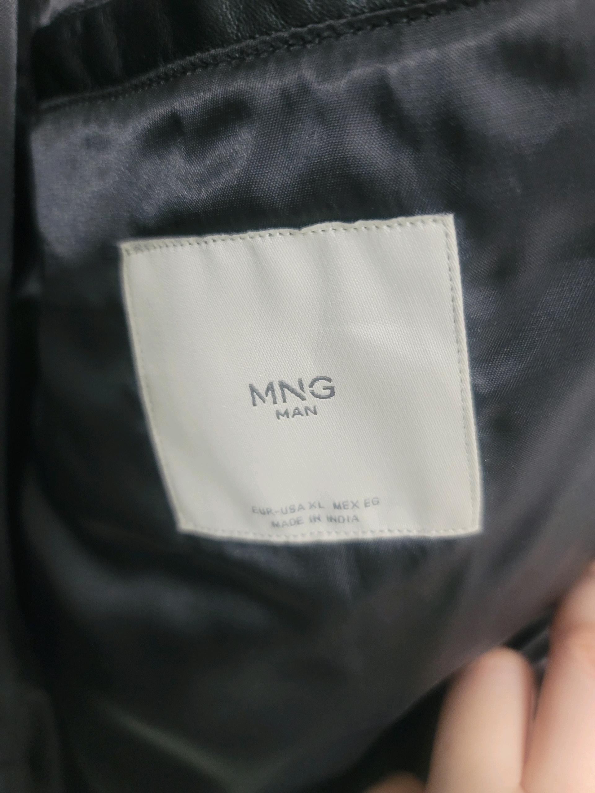MNG(망고)  남자 가죽자켓  사이즈xl 7