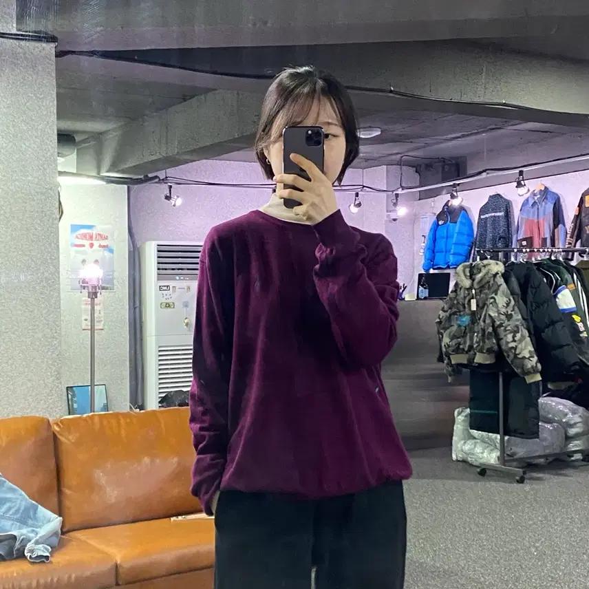 폴로 랄프로렌 네이비포니 퍼플 니트 B3682 2