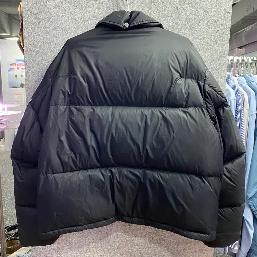키뮤어 카라 블랙 숏 덕 다운 패딩 B3615 5