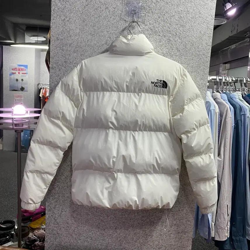 노스페이스 온볼 화이트 스트링 패딩 b3383 5