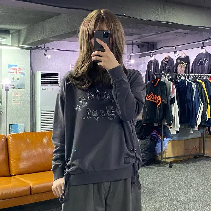 버카루 y2K 빈티지 맨투맨 B2589 2