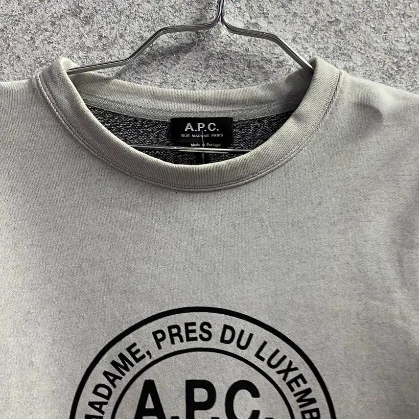 APC 1987 빅로고 스웻셔츠 B1475 4