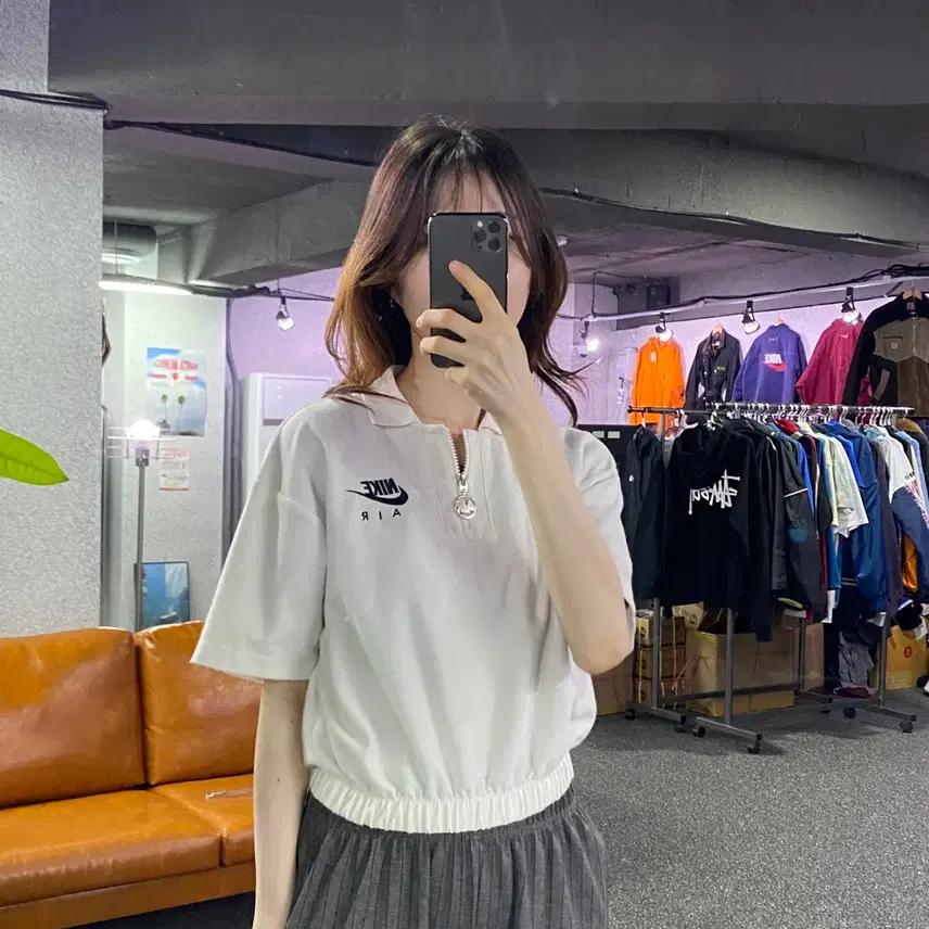 나이키 에어 크롭 하프 집업 0885 2