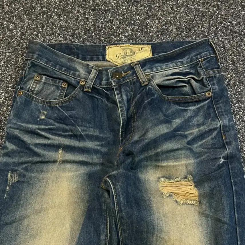 재팬 빈티지 워싱 데미지 데님팬츠 6327 3