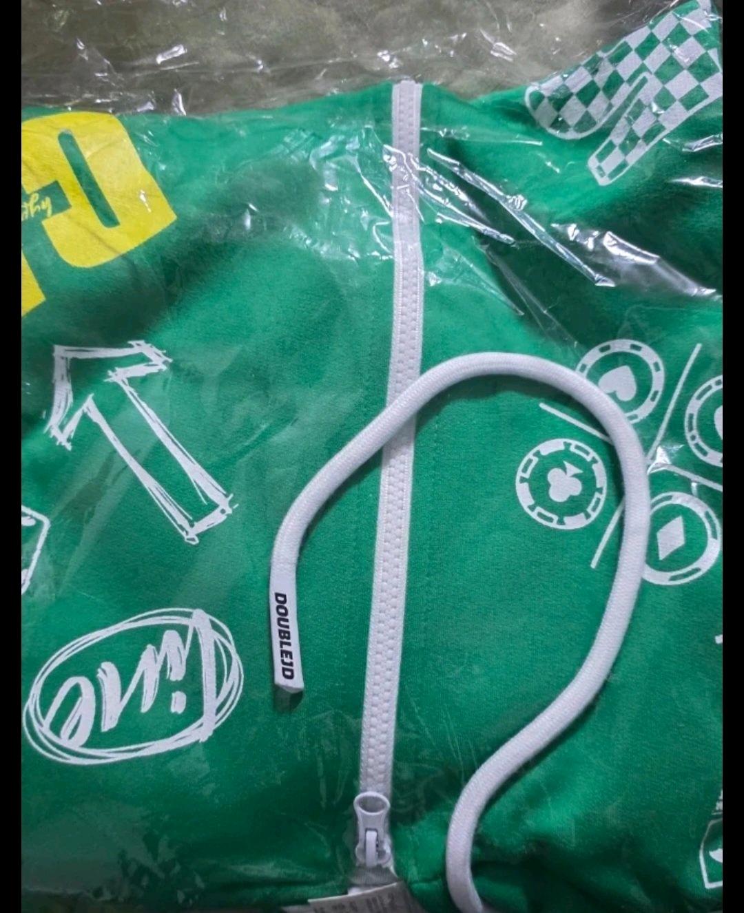 DoubleJD 그린 후드집업 2