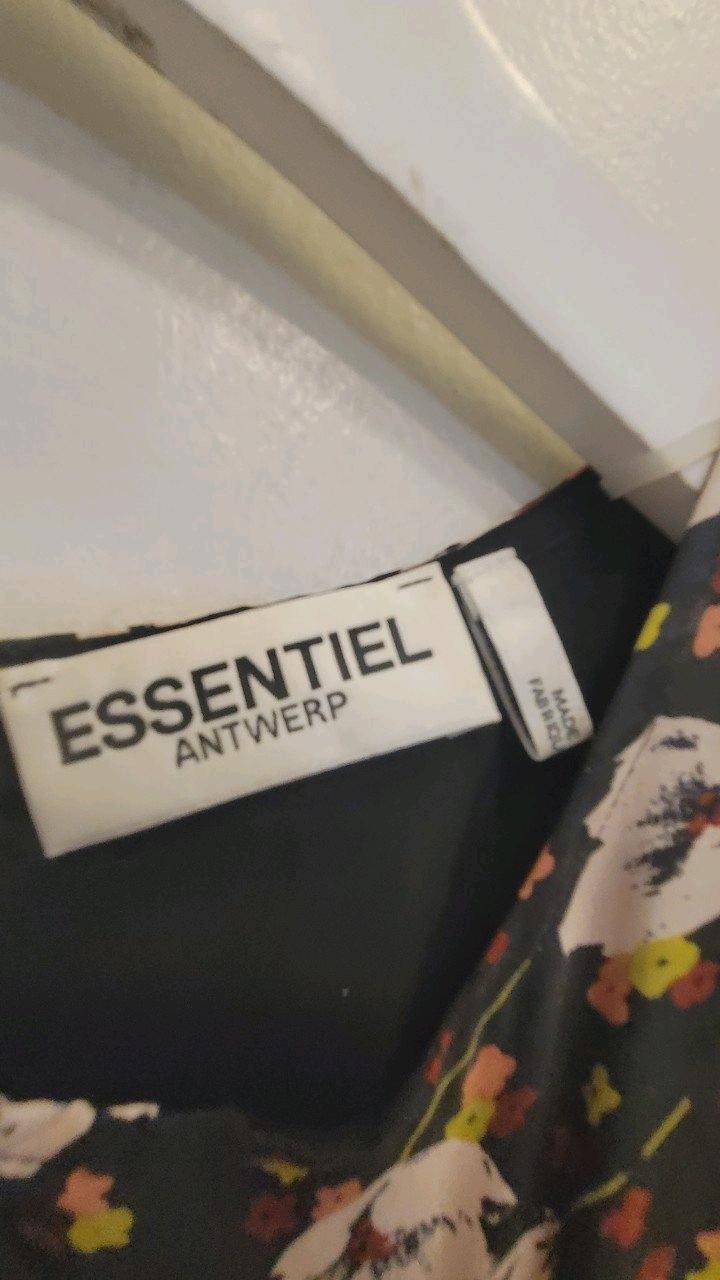 essentiel antwerp 에센셜 앤트워프 실크 롱 원피스 4