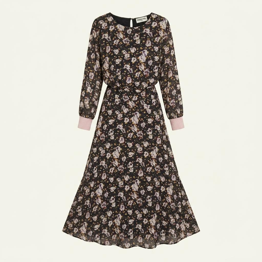 essentiel antwerp 에센셜 앤트워프 실크 롱 원피스 1