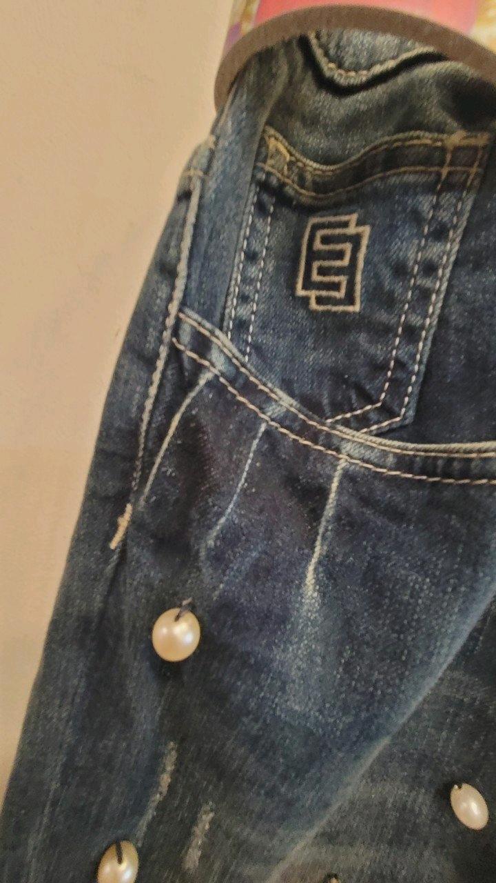 ESSENTIEL ANTWERP 진주큐빅 스판데님 5