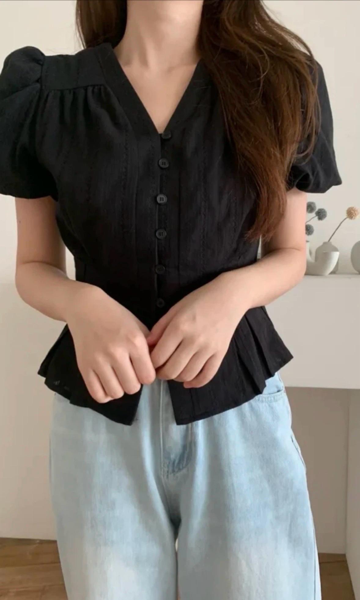 퍼프 블라우스 2