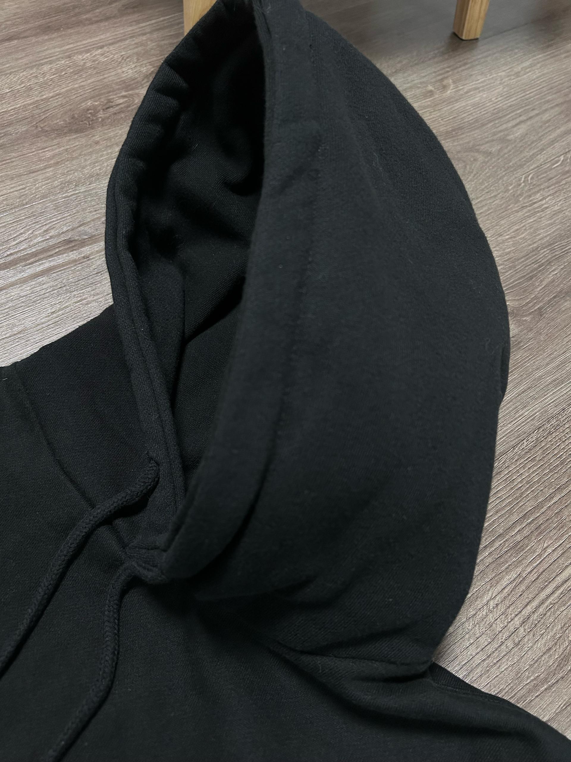 루즈핏 기모 후드티 블랙 새상품 8
