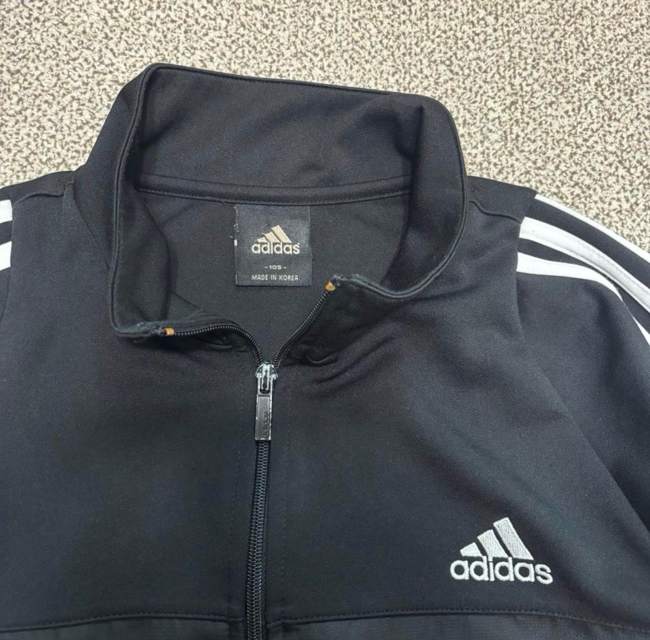 Unisex's Adidas 아디다스 삼선 져지 트랙탑 [A] 4