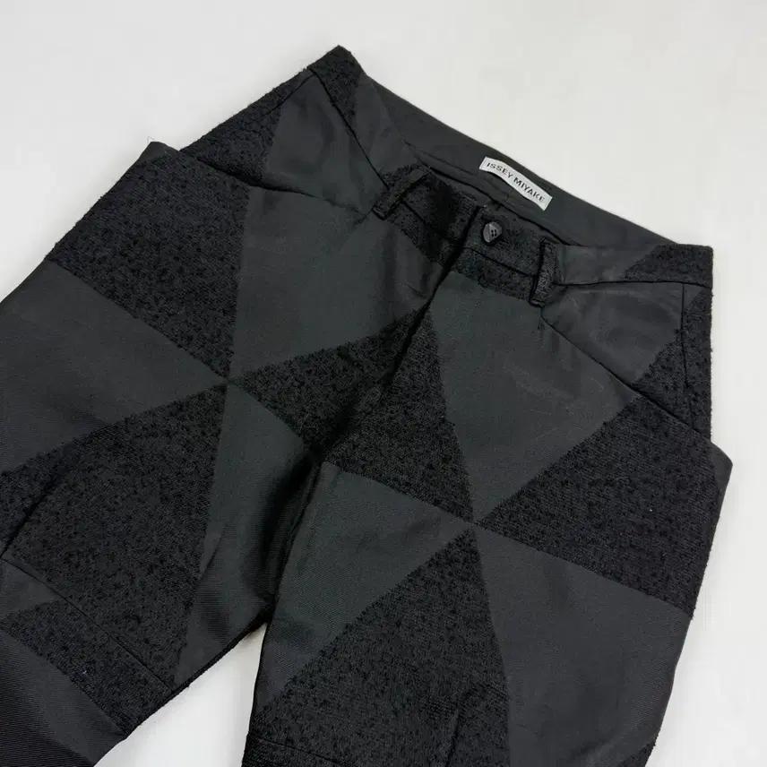 Issey Miyake 기하학 패턴 슬랙스 3
