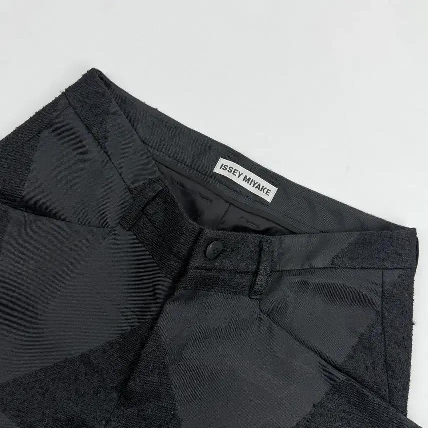 Issey Miyake 기하학 패턴 슬랙스 4