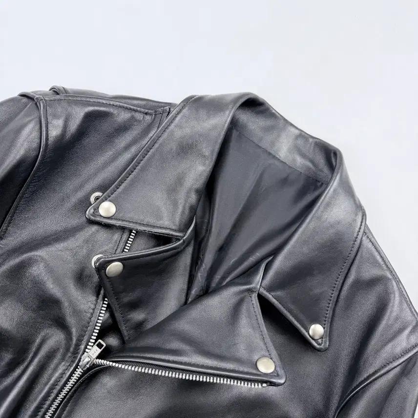 토니웩 카우하이드 레더 바이커 자켓 9