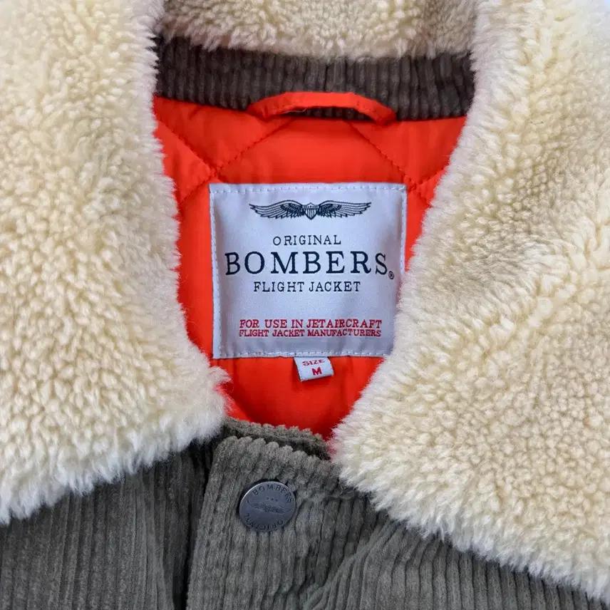 Bombers original 코듀로이 쉐르파 자켓 8