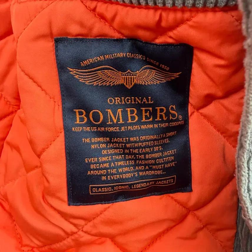 Bombers original 코듀로이 쉐르파 자켓 9