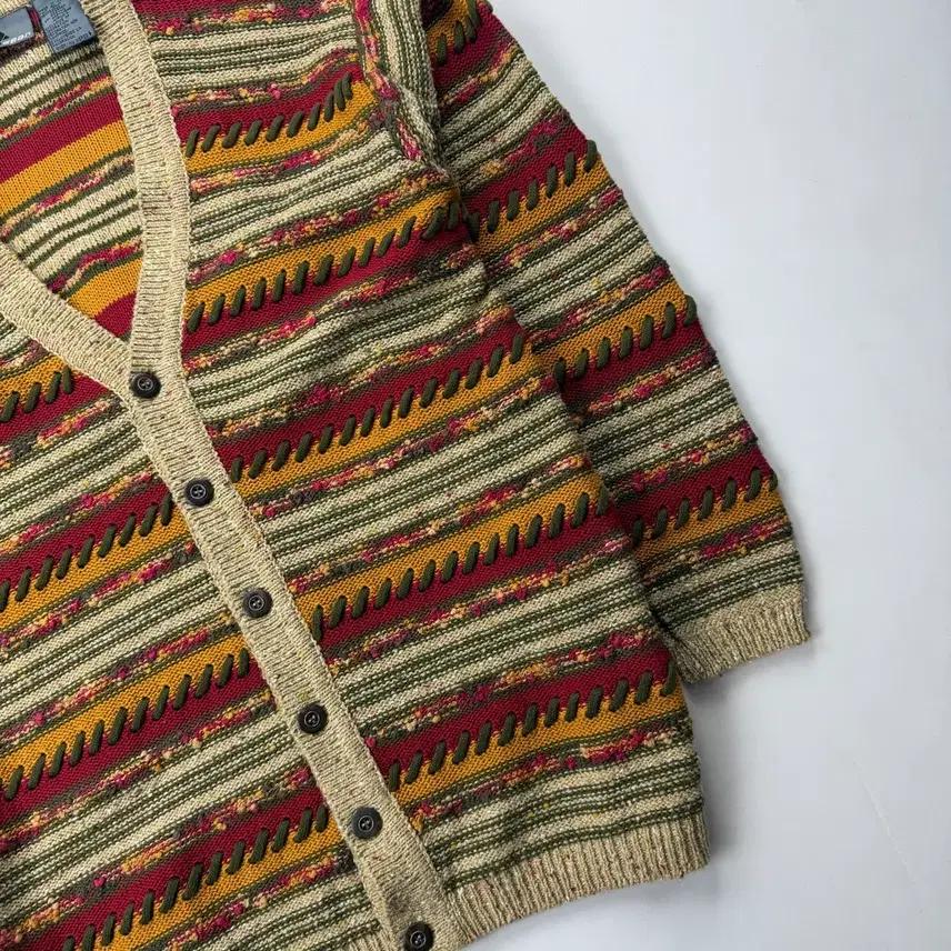 Vintage liz wear 케이블 니트 가디건 5