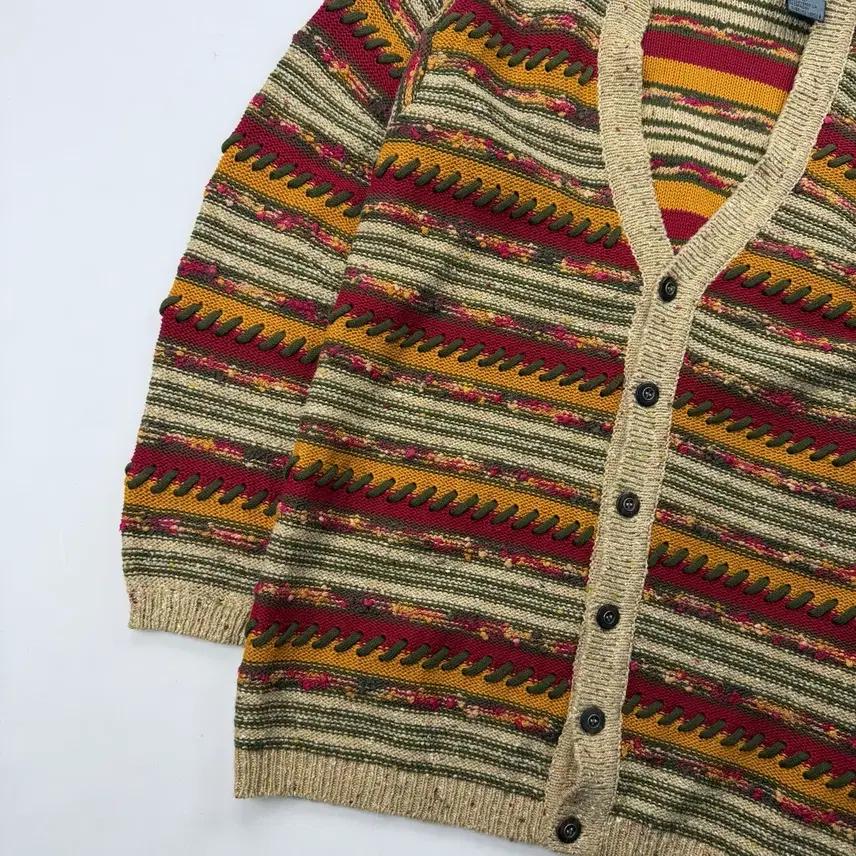 Vintage liz wear 케이블 니트 가디건 4