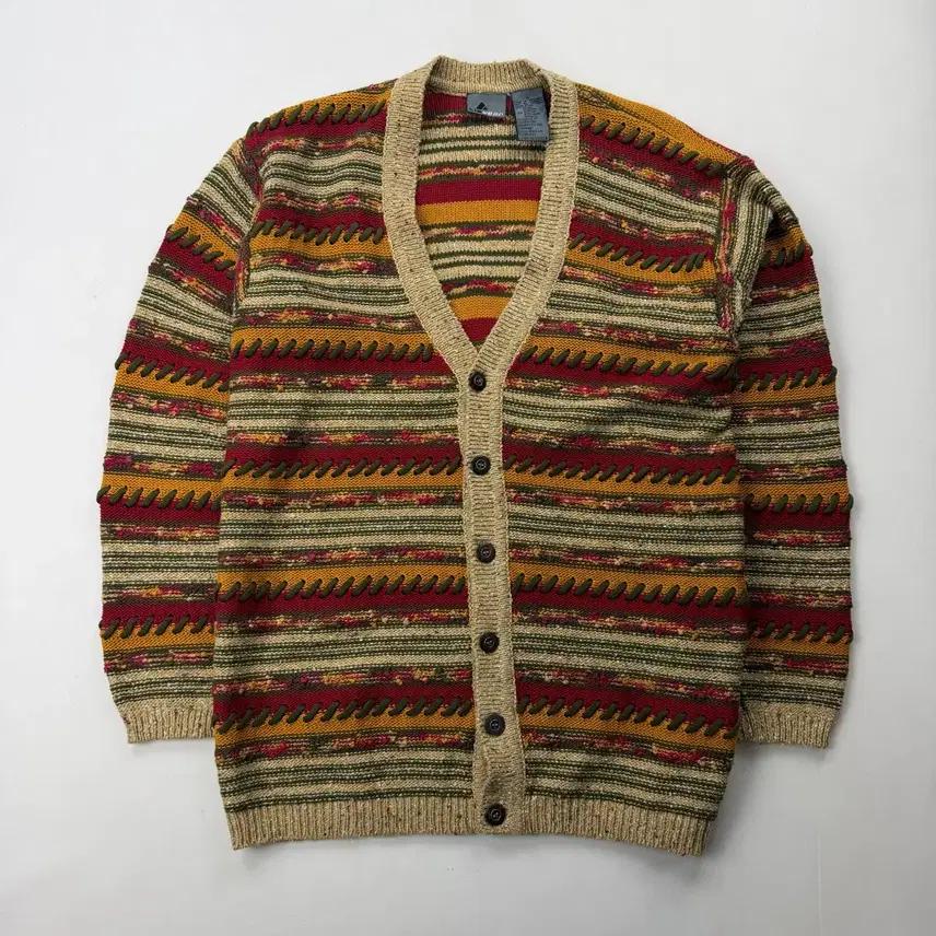 Vintage liz wear 케이블 니트 가디건 2