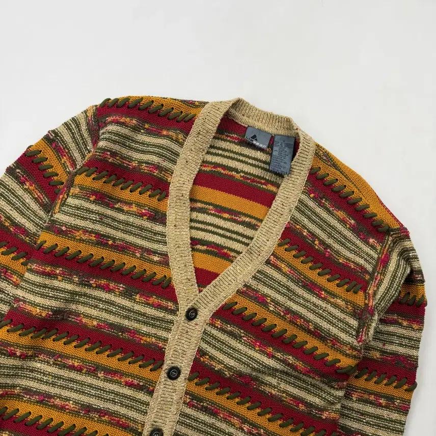 Vintage liz wear 케이블 니트 가디건 3