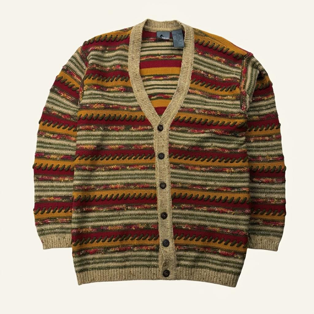 Vintage liz wear 케이블 니트 가디건 1